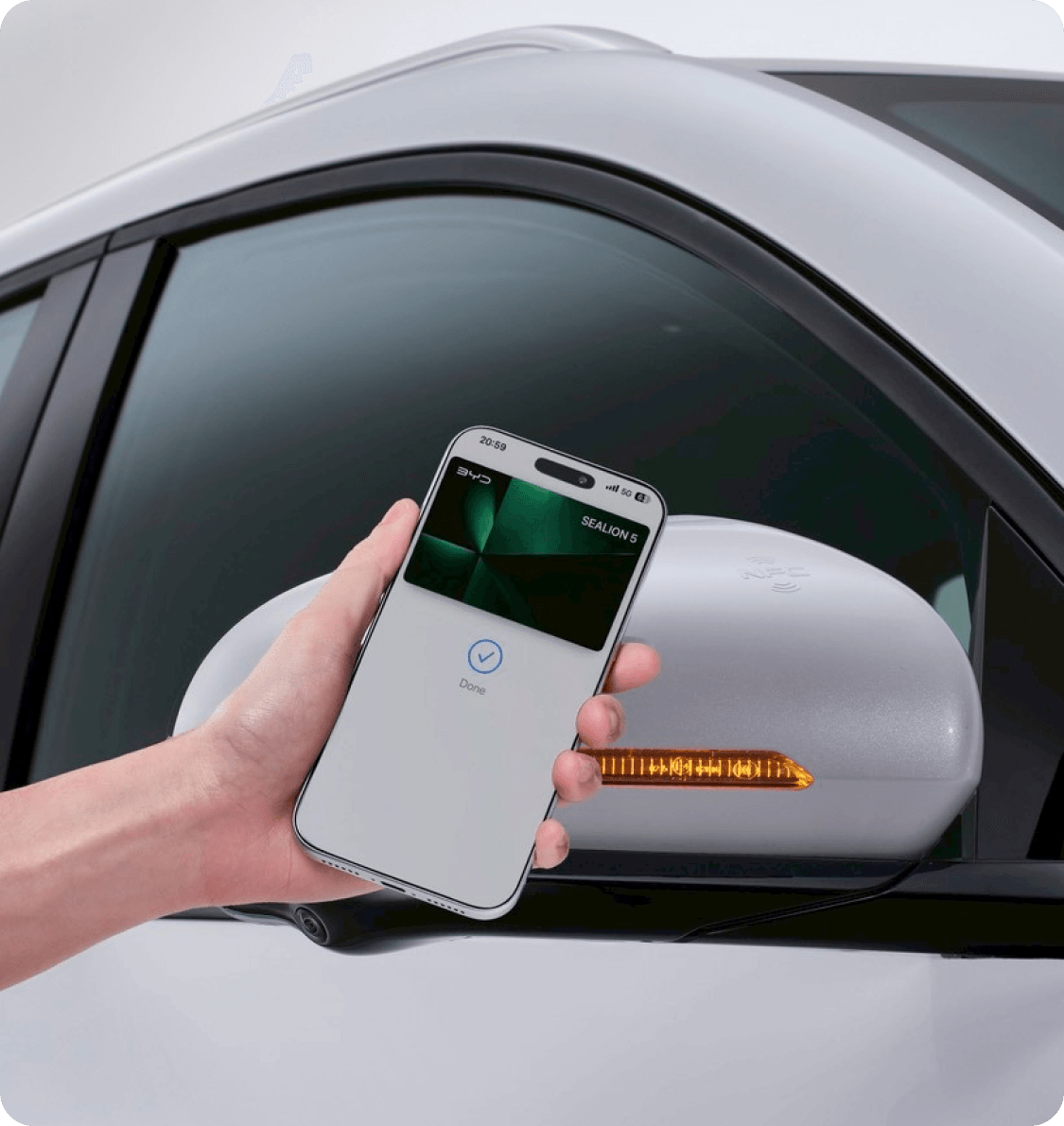 NFC Electronic card key system and BYD Digital Key.