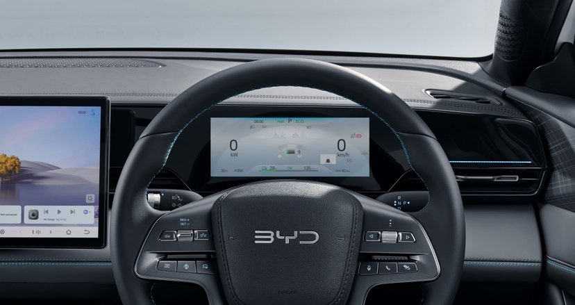 หน้าจอเรือนไมล์ผู้ขับขี่แบบ LCD ขนาด 8.8 นิ้ว