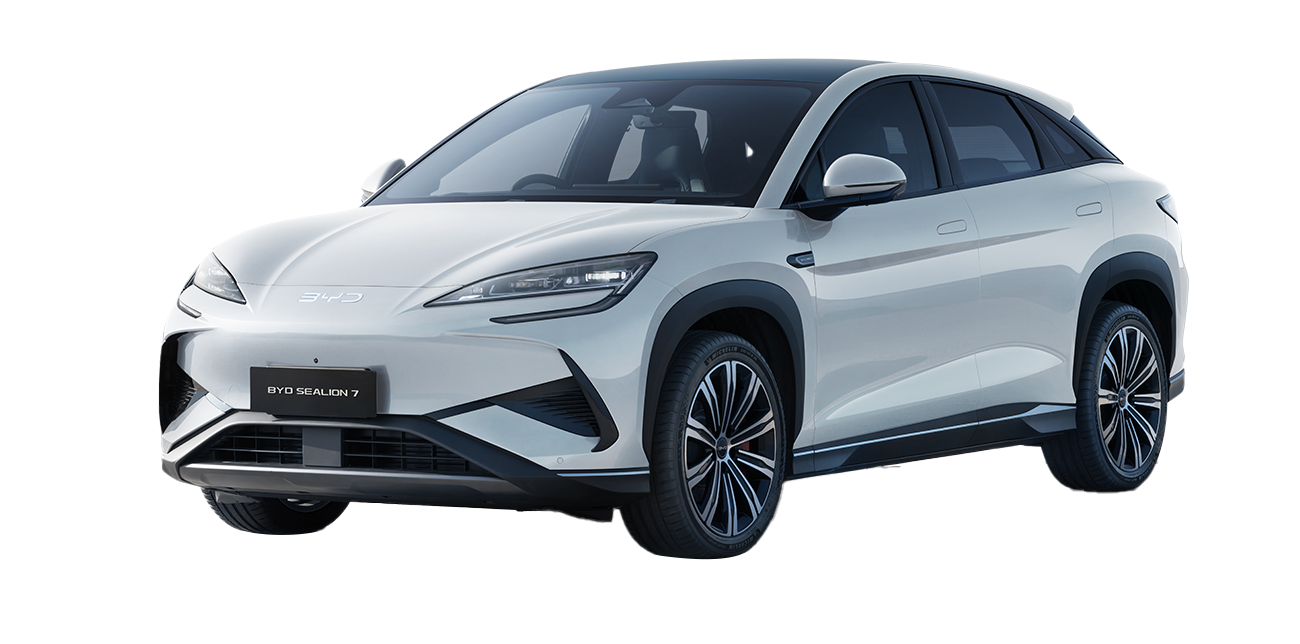 White BYD SEALION 7 Premium 567 km EV ready for export
